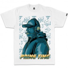 Prime Time_White/Teal